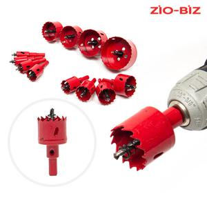 바이메탈 홀쏘 35mm 1EA/목재 철판 플라스틱 천공 타공 기리 보링 전동드릴 홀커터 홀카타 홀컷터 아바일체형 목공홀쏘