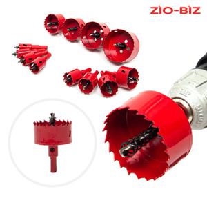 바이메탈 홀쏘 55mm 1EA/목재 철판 플라스틱 천공 타공 기리 보링 전동드릴 홀커터 홀카타 홀컷터 아바일체형 목공홀쏘