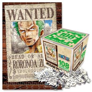 원피스 현상수배 조로 미니큐브 직소퍼즐 108피스