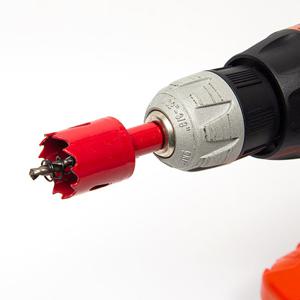 바이메탈 홀쏘 28mm 1EA/전동드릴 홀커터 목재 철판 석고 플라스틱 아바포함 원형 천공 기리 드릴비트