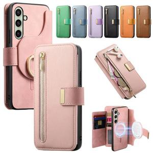 갤럭시A26 5G A266 맥세이프 분리형 카드 지갑 링 가죽 케이스