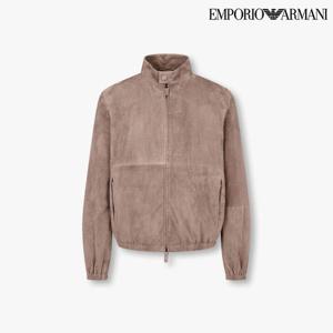 [엠포리오 아르마니]남성 도트 패턴 스웨이드 자켓(A515109010)