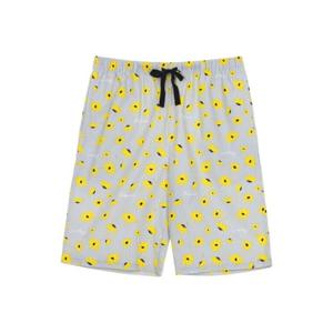 [보디가드]옐로우 플라워 나염 남성 5부 이지웨어 하의 BGMEXS43