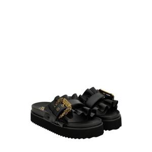 베르사체 뮬 슬리퍼 78VA3SM5 71570899 Black