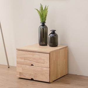 [숨결]코코로니 미니서랍장 2단 원목 협탁 40cm