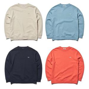 [플랙진] 051 백 그래픽 맨투맨 티셔츠 PWTO1WSL33M