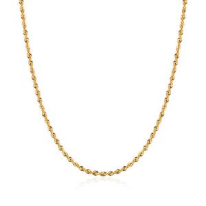 [비앤비골드] 14K 글램 2.3mm 트위스트 이태리 체인 목걸이 IRN40659