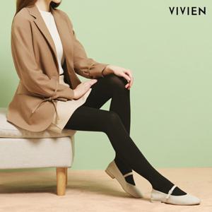 [비비안(스타킹)][1_+1 ]세이프 100D 기모 타이즈 (TS0436)