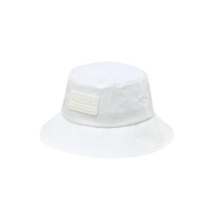 헤지스 골프 25SS 화이트 남성 고주파 장식 버킷햇 HUHE5E106OW