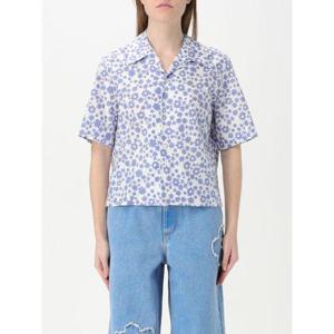 마르니 블라우스 CAMA0615S0UTC463 PFB26 Blue