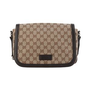 (명품) 구찌 449172 GG 캔버스 플랩 메신저 크