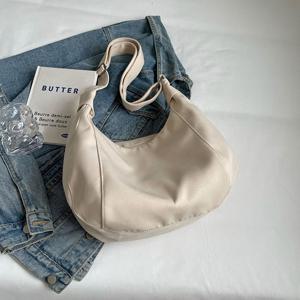 심플 데일리 3컬러 캔버스 여서 숄더백 BS-58