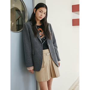 [에고이스트]와이드 숄더 루즈핏 테일러드 자켓 (ER1WJ162)