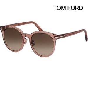 톰포드 선글라스 TF1134K 45F 라운드 투명 버건디 뿔테 명품 패션 아시안핏