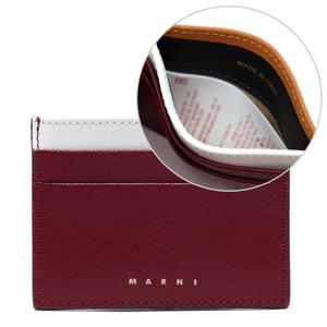 [마르니] 21FW 여성 사피아노 카드지갑 (PFMOQ04U19_LV520_Z475N_21F)