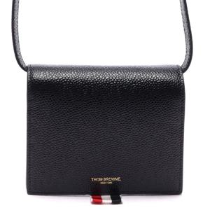 [톰브라운] 21FW 여성 삼선탭 스트랩 카드지갑 (FAW079A_00198_001_21F)