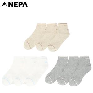 [네파](7L28321) 여성 사계절 국산 캐주얼 단목 양말 등산양말(3pcs 한세트)