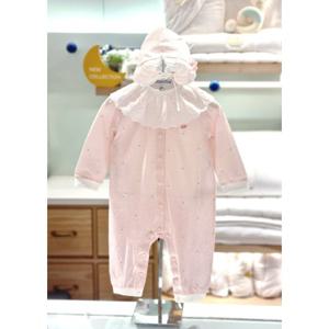 압소바 HK(PK)킁킁 우주복 모자세트(턱받이)(2025년여름신상품) (A2510601A)