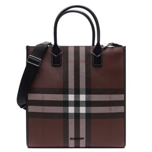 [버버리] 23FW 남성 데니 슬림 버티컬 토트숄더백 (8064445 DARK BIRCH BROWN 23F)