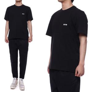 [엠에스지엠] 21SS 남성 포켓 로고 반팔 티셔츠 (3040MM73_217098_99_21S)