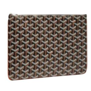 고야드 세나 클러치 백 MM 블랙 탄 SENAT2MMLTY01CL03P