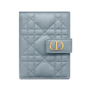 디올 DIOR CARO 버티컬 카드 지갑 S5157UWHC_M81B