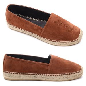 [생로랑] 18FW 여성 모노그램 스웨이드 에스파듀 스니커즈 (533758_0LI00_2818_18F)