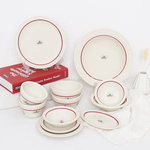 시라쿠스 쉐난고 카디날 2인 12p 그릇 홈 세트