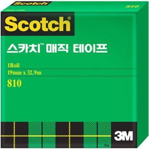테이프 810R 스카치 매직테이프 리필 19mm X 32.9m