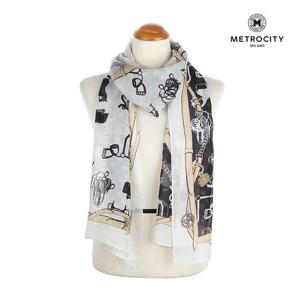 [메트로시티(스카프)]프라하 울실크 스카프 MSSD-3202