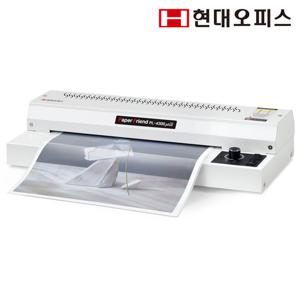 [현대오피스] A3 코팅기 PL-4300plus 4롤러 온도조절 가정용 사무용