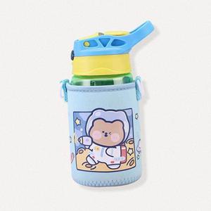 텀블러에코백 보틀백 물통파우치 텀블러 백 블루