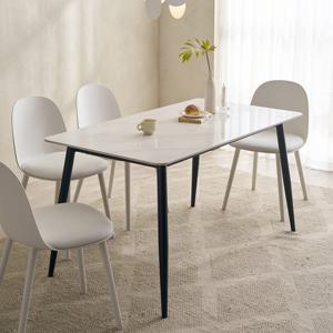 메사 레베카 통세라믹 4인용 식탁 1400(의자 미포함)