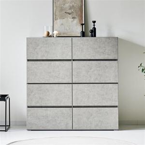 (착불)로쏘 블록 E0 광폭 4단 와이드 LPM 서랍장 1200 세트