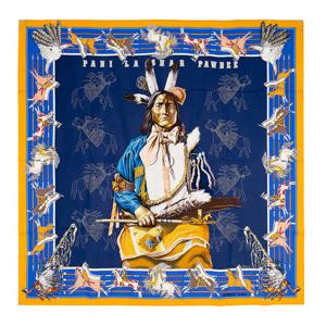 [엘러브] 에르메스 인디언 까레스카프 90 5HS0011