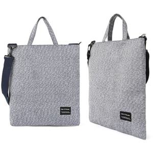 IEJ 에코크로스백 남녀 학생 직장인 보조가방 토드백