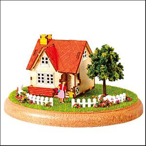 DIY 나무 모형 조립 키트 디오라마 미니 하우스 스위트홈 YM-980