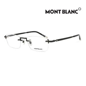 (국내당일발송) 몽블랑 명품 안경테 MB0132O 001 무테 티타늄 남자 여자 안경