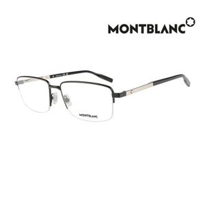 (국내당일발송) 몽블랑 명품 안경테 MB0020O 004 반무테 메탈 남자 여자 안경