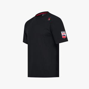 [스파이더] 남성 듀오테크 와펜 반팔 티셔츠 SPKMCNRS307MBLK