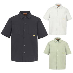 여름 쿨링 스판 우븐 세미오버핏 남성 골프 반팔 셔츠 DPMMTS29