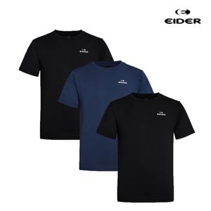 [아이더] 남성 반팔 라운드 티셔츠 (1팩 3장세트 구성) DMM25292