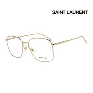 (국내당일발송) 생로랑 명품 안경테 SL491 003 스퀘어 메탈 남자 여자 안경