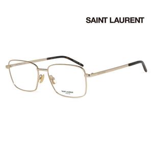 (국내당일발송) 생로랑 명품 안경테 SL330 003 스퀘어 메탈 남자 여자 안경