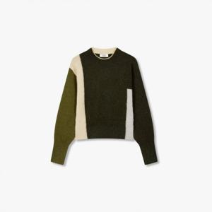 톰보이  9105152104 반하이넥 컬러블럭 풀오버