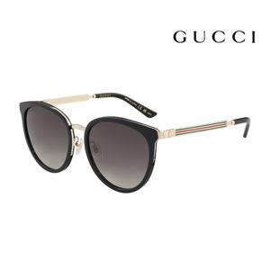 (국내당일발송) 구찌 명품 선글라스 GG0077SK 001 라운드 아세테이트 남자 여자