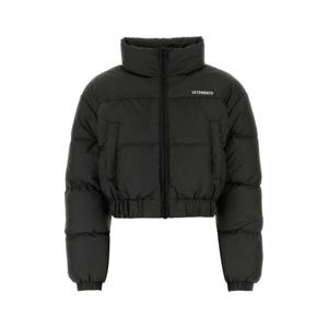 베트멍 여성 블랙 Slate 숏 패딩 WA65JA191S BLACK