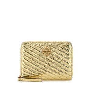 토리버치 여성 메탈릭 Kira 가죽 동전 지갑 162159 700