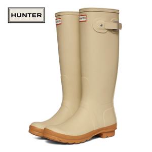 [헌터] 우먼스 오리지널 톨 레인부츠 그래블 비스킷 WFT1000RMA-GB