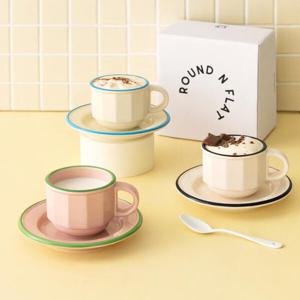 아트박스/라운드앤플랫 라이크레트로 커피잔세트